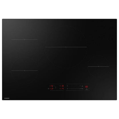 Samsung CC70F30S2DAA Induction Cooktop, 30 inch Exterior Width, 4 Burners, 4,300 Watts