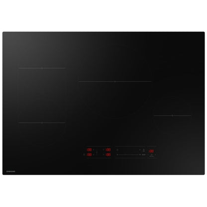 Samsung CC70F30S2DAA Induction Cooktop, 30 inch Exterior Width, 4 Burners, 4,300 Watts