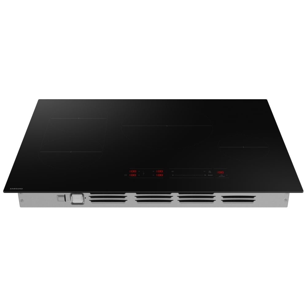 Samsung CC70F30S2DAA Induction Cooktop, 30 inch Exterior Width, 4 Burners, 4,300 Watts