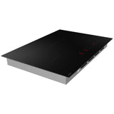 Samsung CC70F30S2DAA Induction Cooktop, 30 inch Exterior Width, 4 Burners, 4,300 W Highest Element, Black colour
