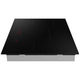 Samsung CC70F30S2DAA Induction Cooktop, 30 inch Exterior Width, 4 Burners, 4,300 W Highest Element, Black colour