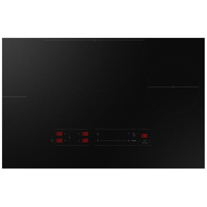 Samsung CC70F30S2DAA Induction Cooktop, 30 inch Exterior Width, 4 Burners, 4,300 Watts