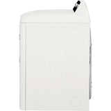 Frigidaire CFRE4120SW 6.7 cu. ft. High Efficiency Free Standing Electric Dryer (Side View)