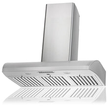 Kobe CH2236SQB6-WM-XX Range Hood, 36 inch Exterior Width, Chimney, 6, 680 CFM
