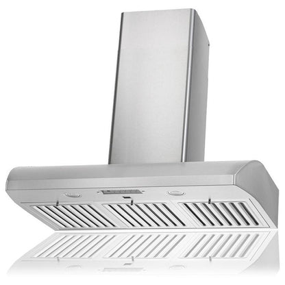 Kobe CH2236SQB6-WM-XX Range Hood, 36 inch Exterior Width, Chimney, 6, 680 CFM