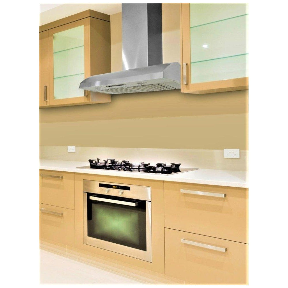Kobe CH2236SQB6-WM-XX Range Hood, 36 inch Exterior Width, Chimney, 6, 680 CFM