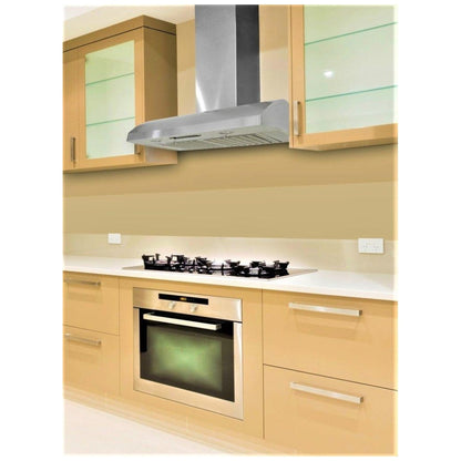 Kobe CH2236SQB6-WM-XX Range Hood, 36 inch Exterior Width, Chimney, 6, 680 CFM
