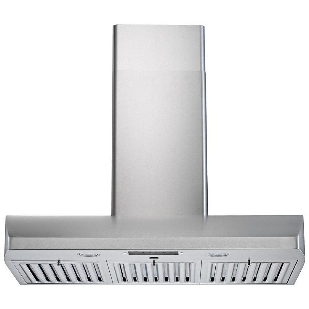 Kobe CH2236SQB6-WM-XX Range Hood, 36 inch Exterior Width, Chimney, 6, 680 CFM