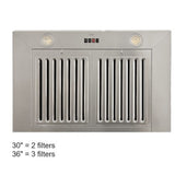 Kobe CHX8130SQB-2 Range Hood