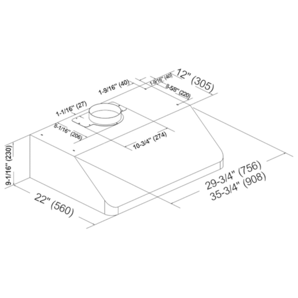 Kobe CHX9130SQB-2 Range Hood