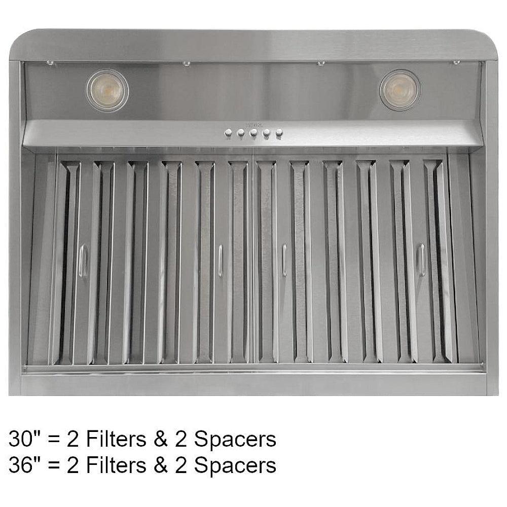 Kobe CHX9136SQB-2 Range Hood, 36 inch Exterior Width, Under-Cabinet, 3, 600 CFM