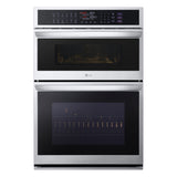 LG WCEP6427F Smart Combination Wall Oven with InstaView® front view