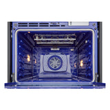 LG WCEP6427F Smart Combination Wall Oven with InstaView® inside lower view