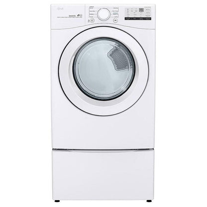 LG DLE3400W 7.4 cu. ft. Ultra Large Capacity Electric Dryer