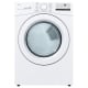 LG Washer WM3400CW & Electric Dryer DLE3400W & Stacking Kit KSTK4