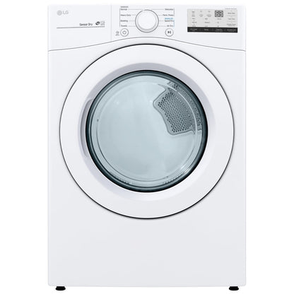 LG DLE3400W 7.4 cu. ft. Ultra Large Capacity Electric Dryer