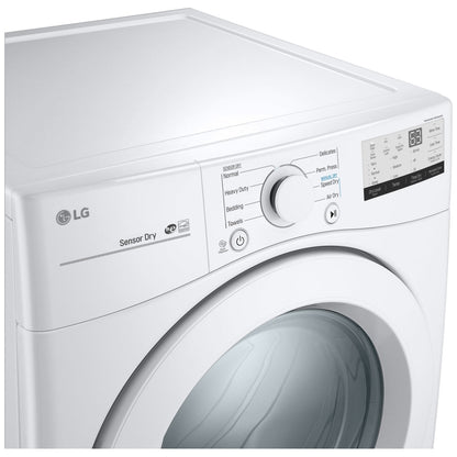 LG DLE3400W 7.4 cu. ft. Ultra Large Capacity Electric Dryer
