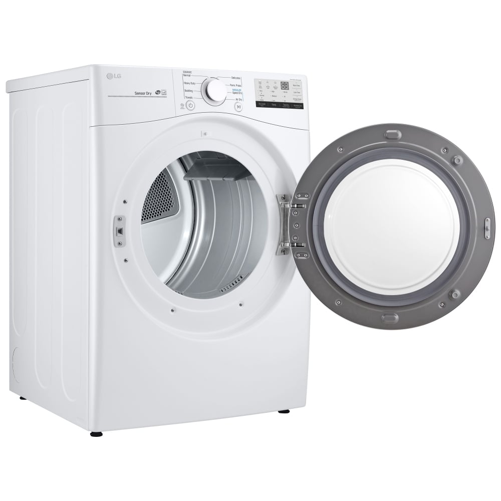 LG DLE3400W 7.4 cu. ft. Ultra Large Capacity Electric Dryer