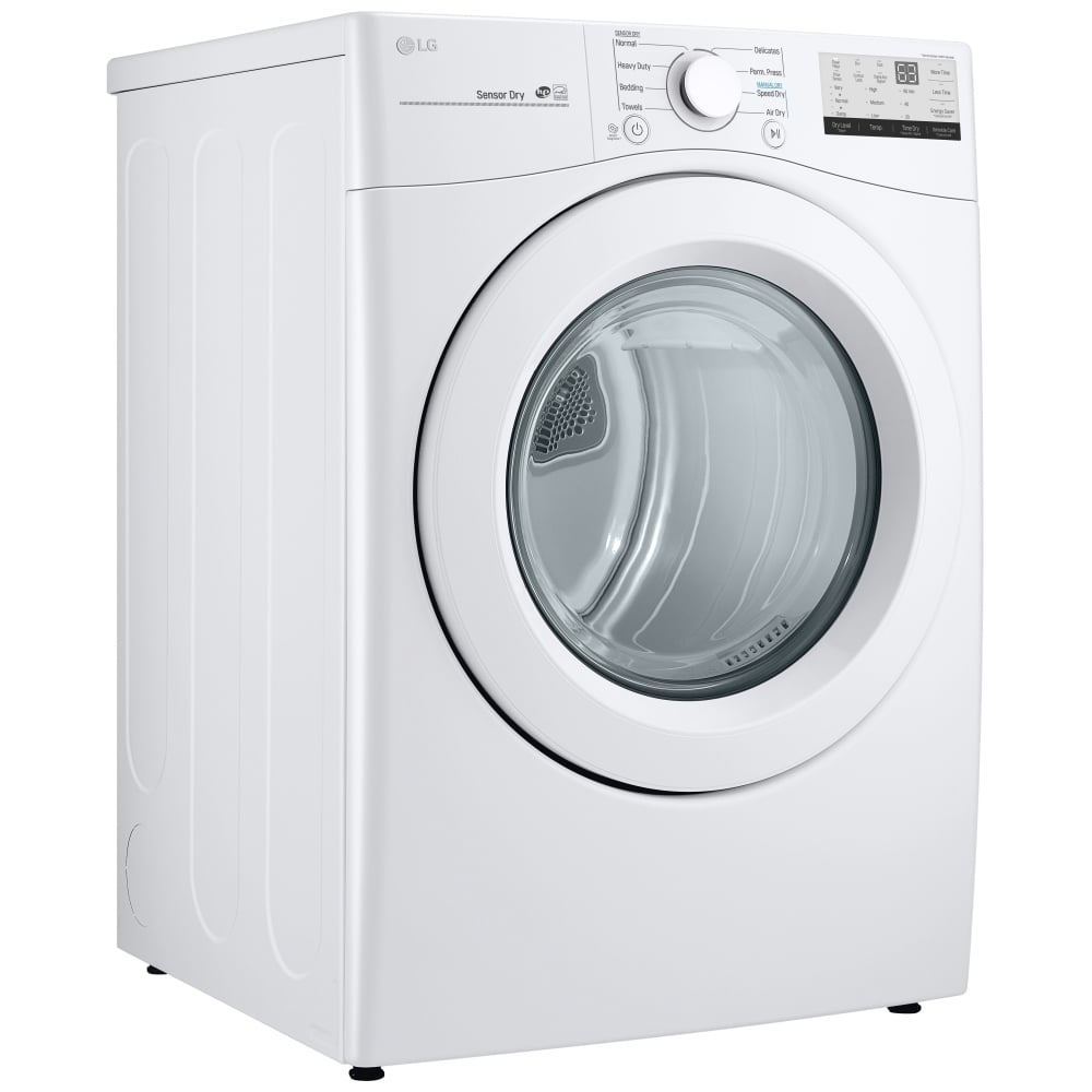 LG DLE3400W 7.4 cu. ft. Ultra Large Capacity Electric Dryer