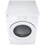 LG DLE3420W Electric Dryer, 7.4 cu. ft. Dryer Capacity, 10 Dry Cycles, 3 Temperature Settings, Vented, Stackable, White colour (Copy)