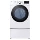 LG Washer WM3600HWA & Electric Dryer DLE3600W & Stacking Kit KSTK4