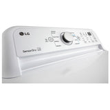 LG DLE7150W Electric Dryer, 7.3 cu. ft. Dryer Capacity, 3 Temperature Settings, Steel Drum, White colour