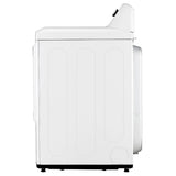 LG DLE7150W Electric Dryer, 7.3 cu. ft. Dryer Capacity, 3 Temperature Settings, Steel Drum, White colour