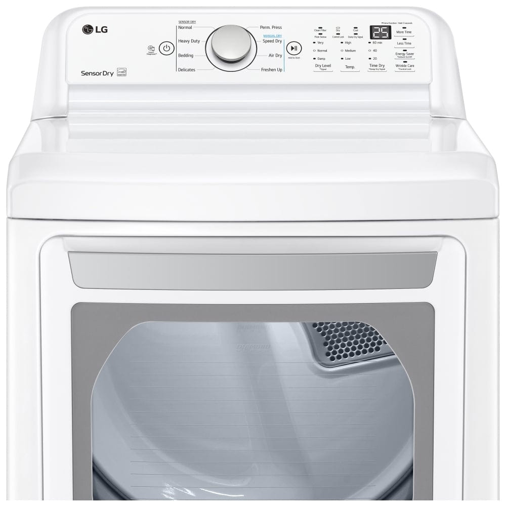 LG DLE7150W 7.3 cu. ft. Capacity Electric Dryer