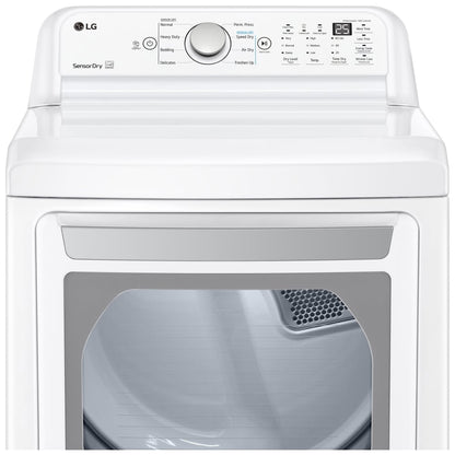 LG DLE7150W 7.3 cu. ft. Capacity Electric Dryer