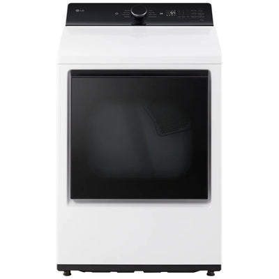LG DLE8200W Electric Dryer, 7.3 cu. ft. Capacity, 5 Temperature Settings, Wifi Enabled, White colour