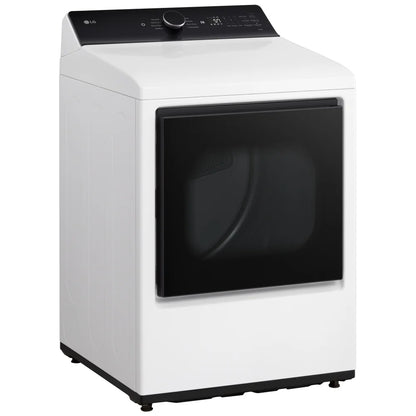 LG DLE8200W Electric Dryer, 7.3 cu. ft. Capacity, 5 Temperature Settings, Wifi Enabled, White colour