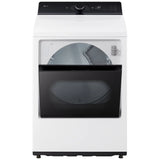 LG DLE8200W Electric Dryer, 7.3 cu. ft. capacity, wifi enabled, white colour