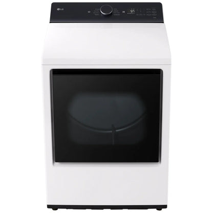 LG DLE8200W Electric Dryer, 7.3 cu. ft. Capacity, 5 Temperature Settings, Wifi Enabled, White colour