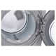 LG Washer WM3850HVA & Electric Dryer DLEX3850V & Stacking Kit KSTK4
