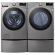 LG Washer WM3850HVA & Electric Dryer DLEX3850V & Stacking Kit KSTK4