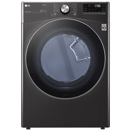 LG DLEX4200B Electric Dryer, 7.4 cu. ft. Dryer Capacity, 14 Dry Cycles, Steam Clean, 5 Temperature Settings, Vented, Stackable, Wifi Enabled, Black Stainless Steel colour