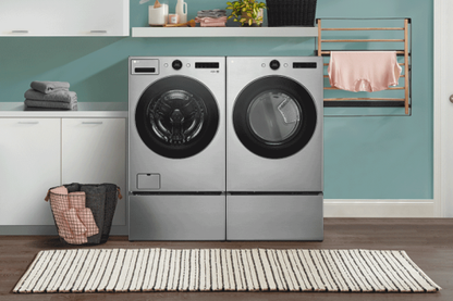 7.4 cu. ft. Ultra Large Capacity Smart Front Load Electric Energy Star Dryer with Sensor Dry & Steam Technology DLEX5500V