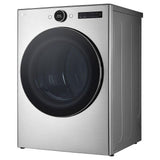 LG DLEX5500V Electric Dryer, 7.4 cu. ft. Dryer Capacity, 23 Dry Cycles, Steam Clean, 5 Temperature Settings, Vented, Stackable, Wifi Enabled, Graphite Steel colour