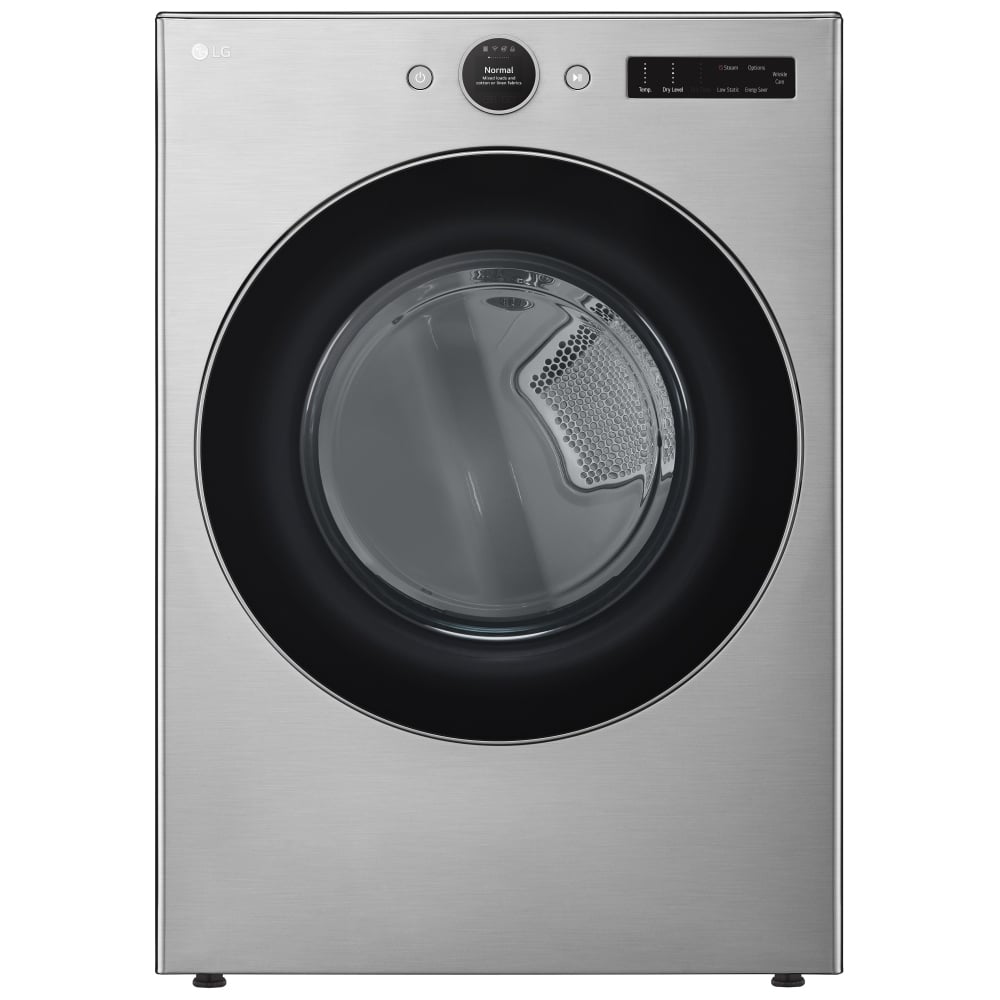 7.4 cu. ft. Ultra Large Capacity Smart Front Load Electric Energy Star Dryer with Sensor Dry & Steam Technology DLEX5500V