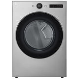 LG DLEX5500V Electric Dryer, 7.4 cu. ft. Dryer Capacity, 23 Dry Cycles, Steam Clean, 5 Temperature Settings, Vented, Stackable, Wifi Enabled, Graphite Steel colour