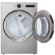 LG Washer WM5500HVA & Electric Dryer DLEX5500V & Stacking Kit KSTK4