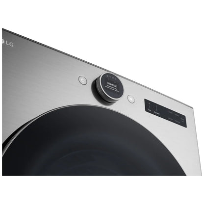 7.4 cu. ft. Ultra Large Capacity Smart Front Load Electric Energy Star Dryer with Sensor Dry & Steam Technology DLEX5500V