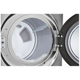 LG DLEX5800V Electric Dryer, 7.4 cu. ft. Dryer Capacity, 26 Dry Cycles, Steam Clean, 5 Temperature Settings, Vented, Stackable, Wifi Enabled