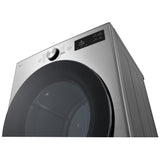 LG DLEX5800V Electric Dryer, 7.4 cu. ft. Dryer Capacity, 26 Dry Cycles, Steam Clean, 5 Temperature Settings, Vented, Stackable, Wifi Enabled