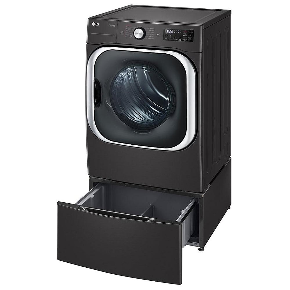 LG DLEX8900B 9.0 cu. ft. Smart Wi-Fi Enabled Front Load Electric Dryer with TurboSteam & Built-In Intelligence