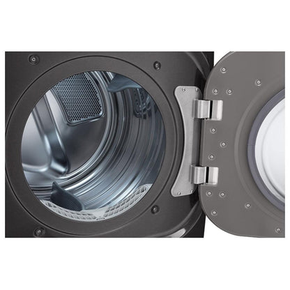 LG DLEX8900B 9.0 cu. ft. Smart Wi-Fi Enabled Front Load Electric Dryer with TurboSteam & Built-In Intelligence