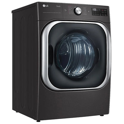 9.0 cu. ft. Mega Capacity Smart wi-fi Enabled Front Load Electric Dryer with TurboSteam™ and Built-In Intelligence DLEX8900B