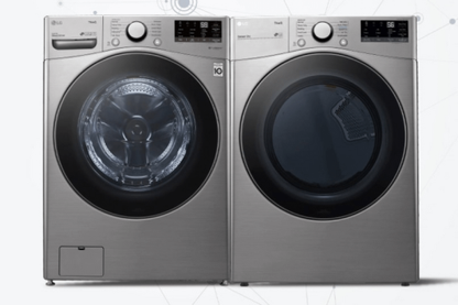 LG DLG3601W 7.4 cu. ft. Capacity Gas Dryer with Built-In AI