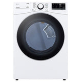 LG DLG3601W Gas Dryer, 7.4 cu. ft. Dryer Capacity, 10 Dry Cycles, 5 Temperature Settings, Vented, Stackable, Wifi Enabled, White colour