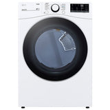 LG DLG3601W Gas Dryer, 7.4 cu. ft. Dryer Capacity, 10 Dry Cycles, 5 Temperature Settings, Vented, Stackable, Wifi Enabled, White colour